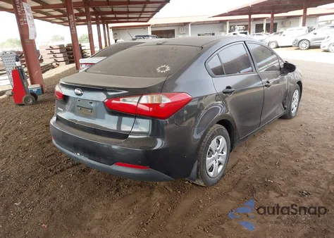 2015 Kia Forte Lx from USA, damaged, VIN KNAFX4A60F5356764